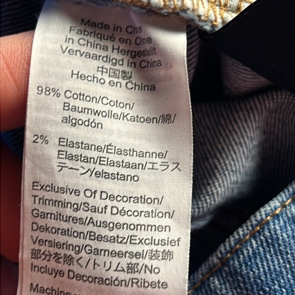 We The Free Free People Denim Skinny Jeans Size‎ 30 Frayed Hem Charcoal Black - Picture 10 of 11